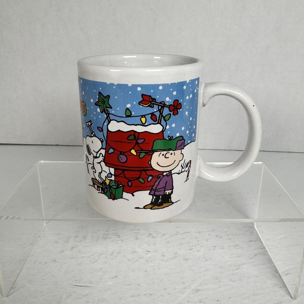 Peanuts‎ Charlie Brown Snoopy Christmas Coffee Mug Galerie 2005 Lucy